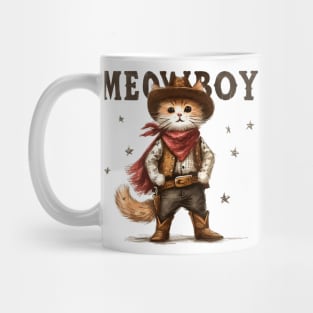 Meowboy cat Mug